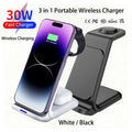 Station de Charge Sans Fil 3-en-1 30W